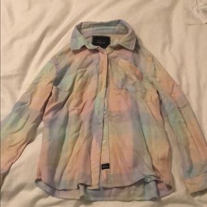 rails rainbow flannel